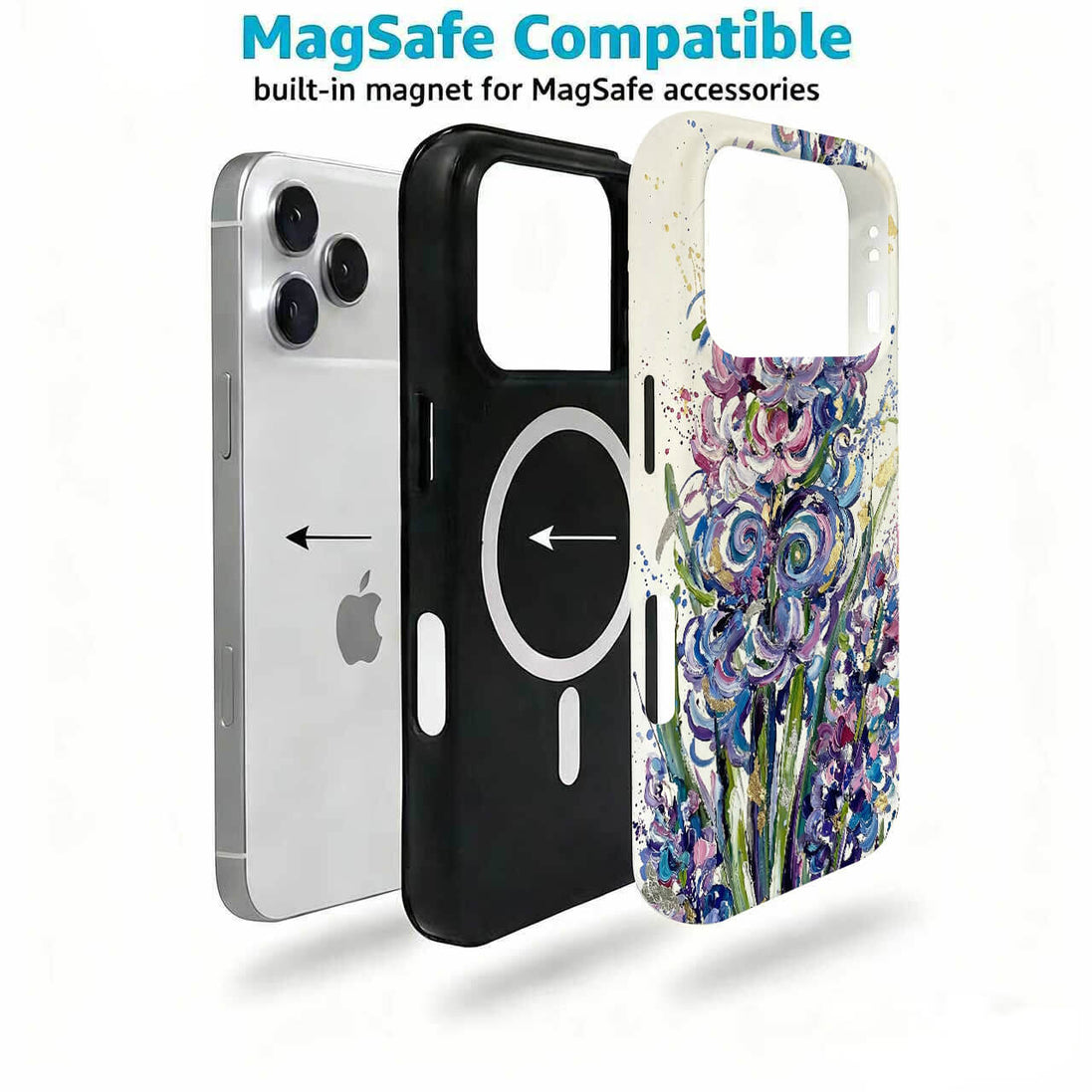 Lavender Oil Painting Phone Case