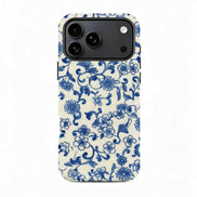 Blue & White Porcelain Print Phone Case