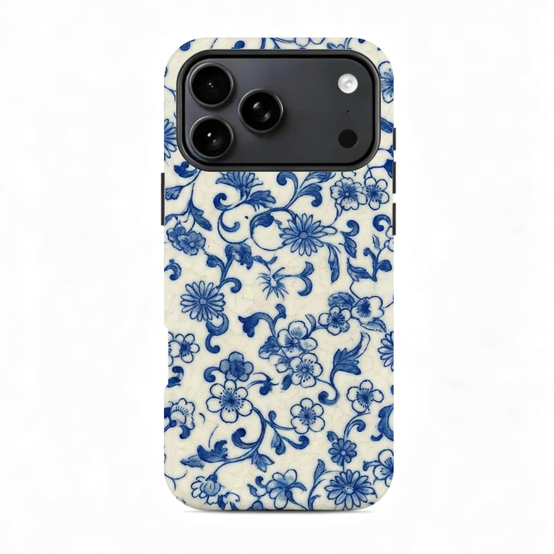 Blue & White Porcelain Print Phone Case