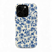 Blue & White Porcelain Print Phone Case