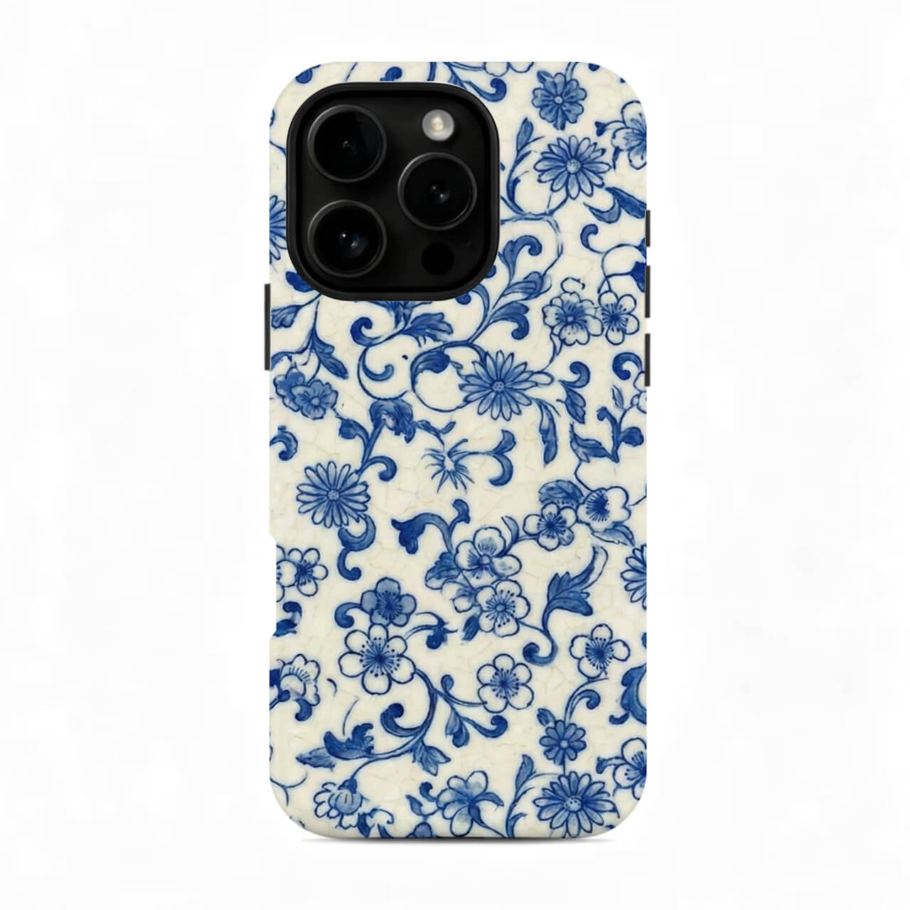 Blue & White Porcelain Print Phone Case