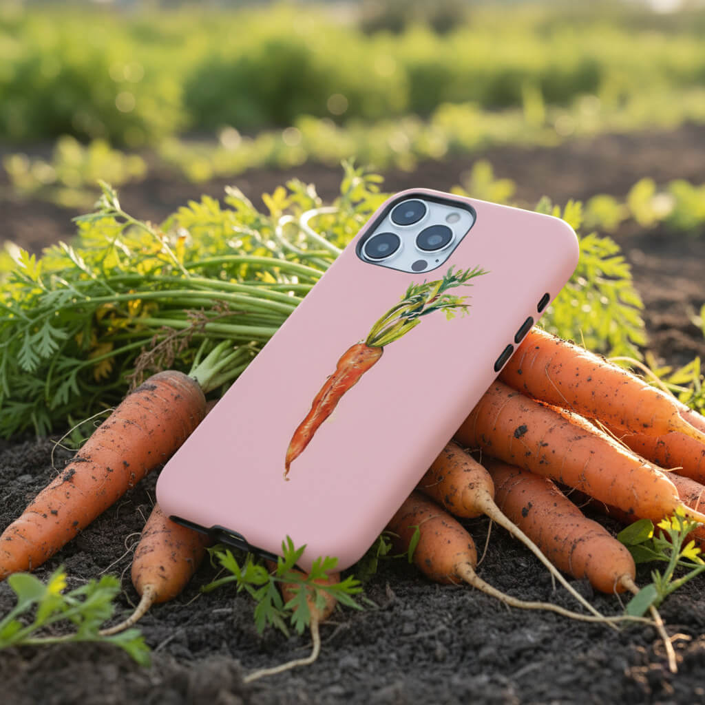 Carrot Illustration Phone Case