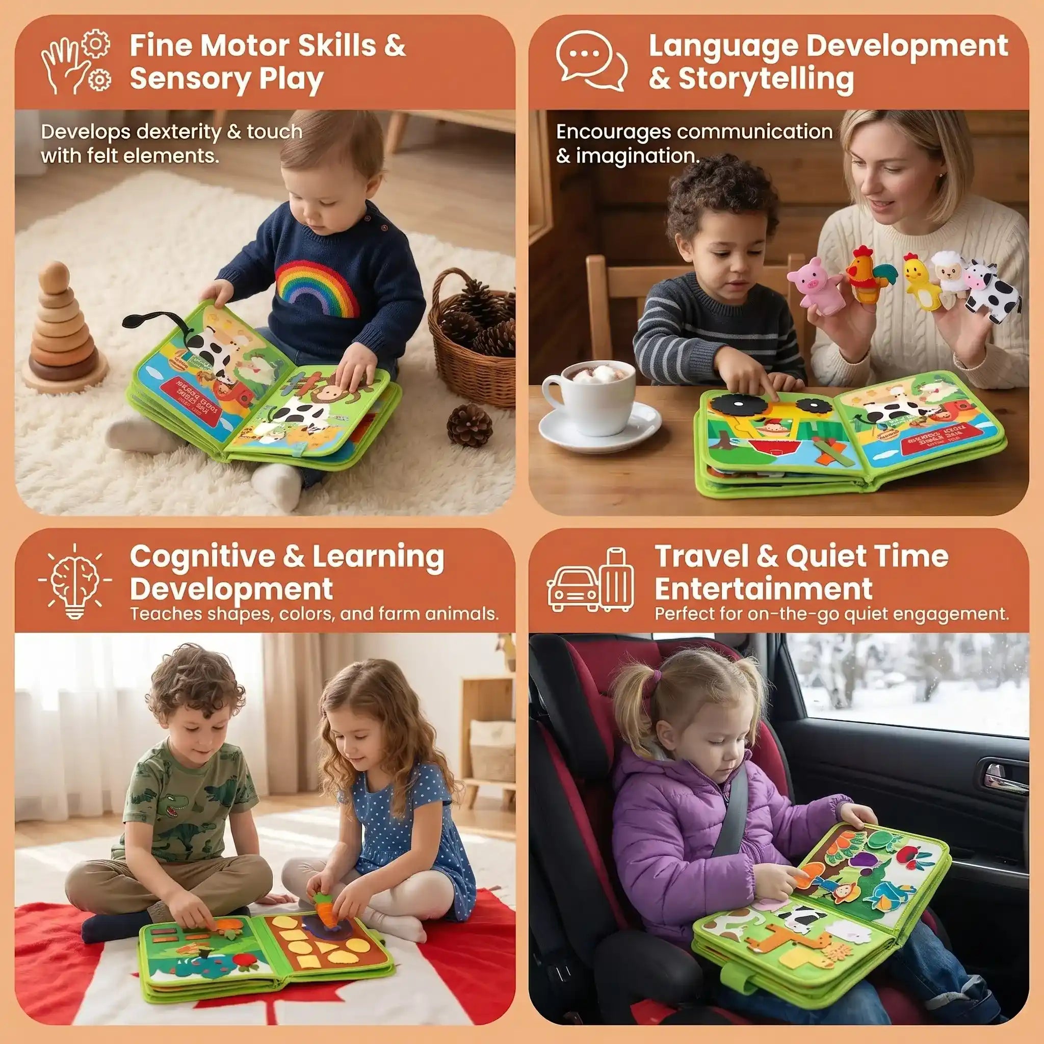 Montessori Farm Story Book