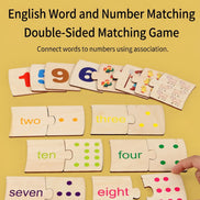 Wooden Number Puzzle