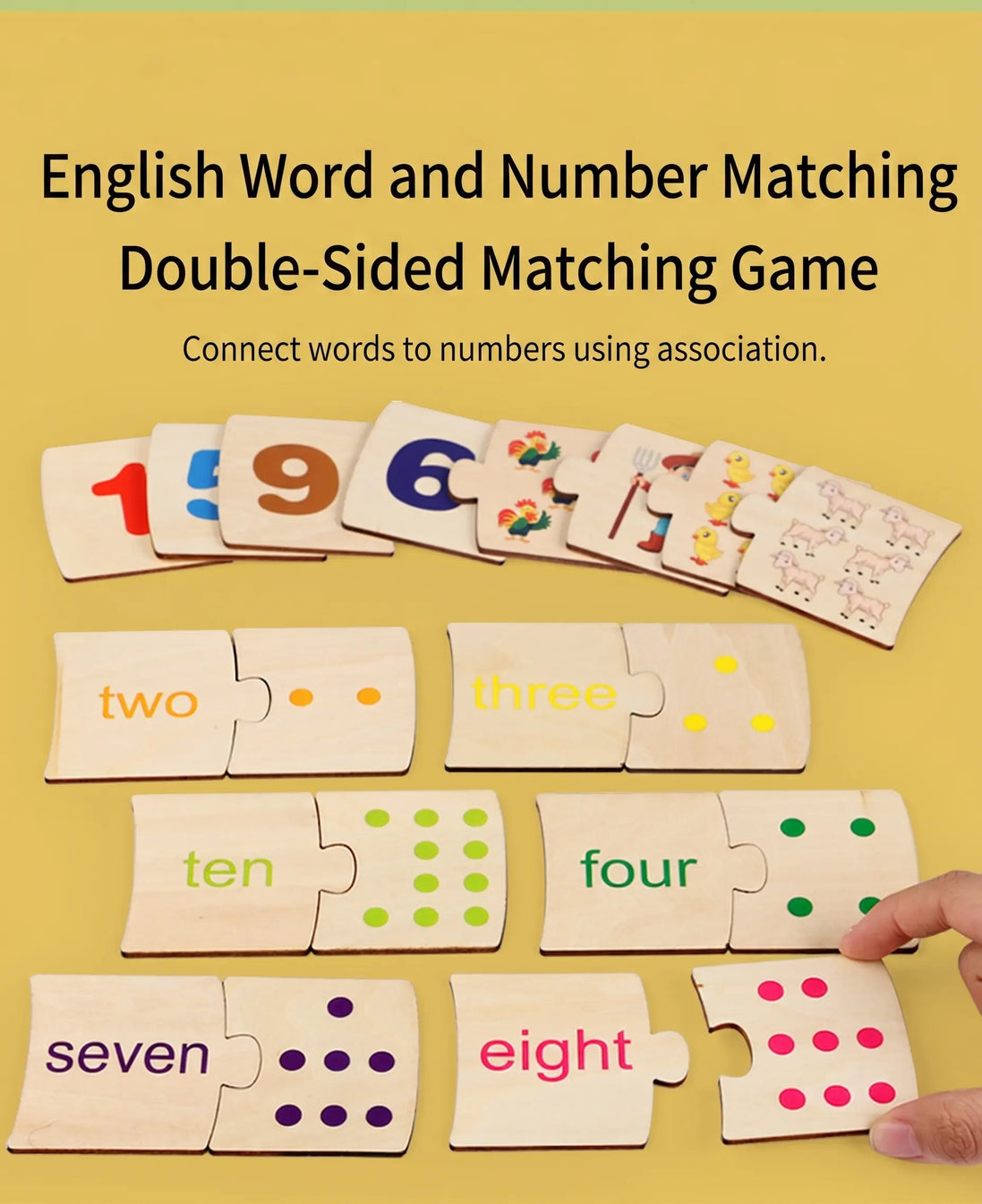 Wooden Number Puzzle