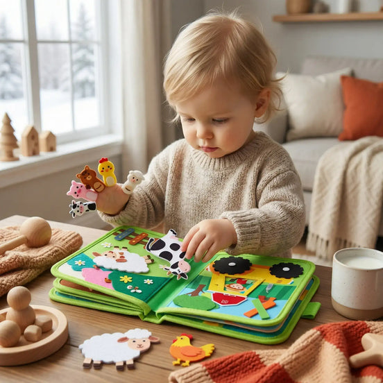 Montessori Farm Story Book