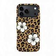 Leopard & Hibiscus Phone Case