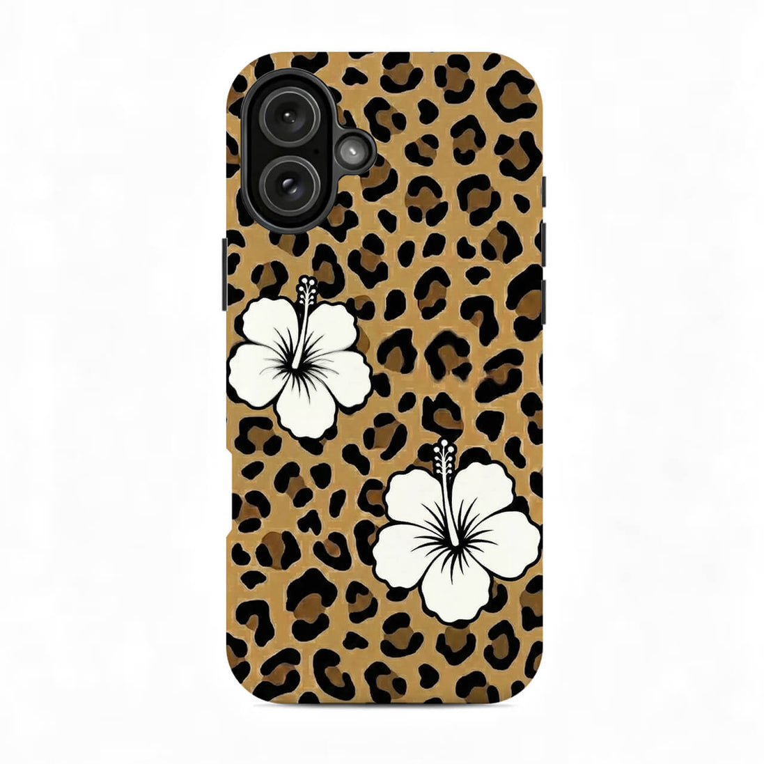 Leopard & Hibiscus Phone Case