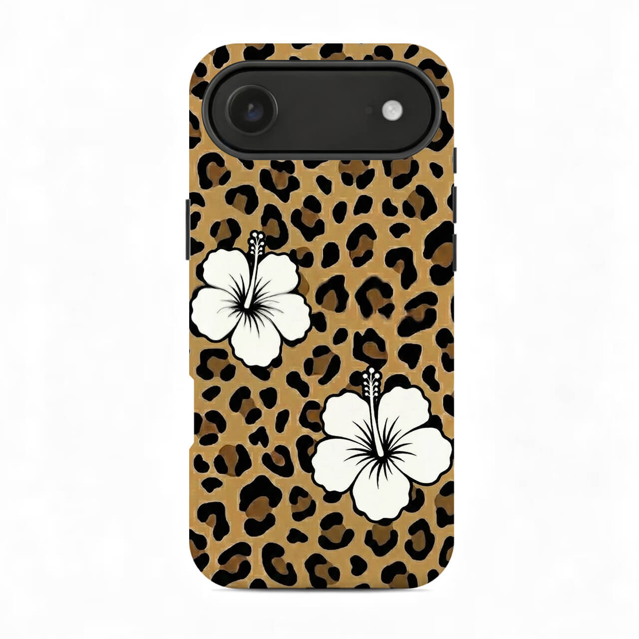 Leopard & Hibiscus Phone Case