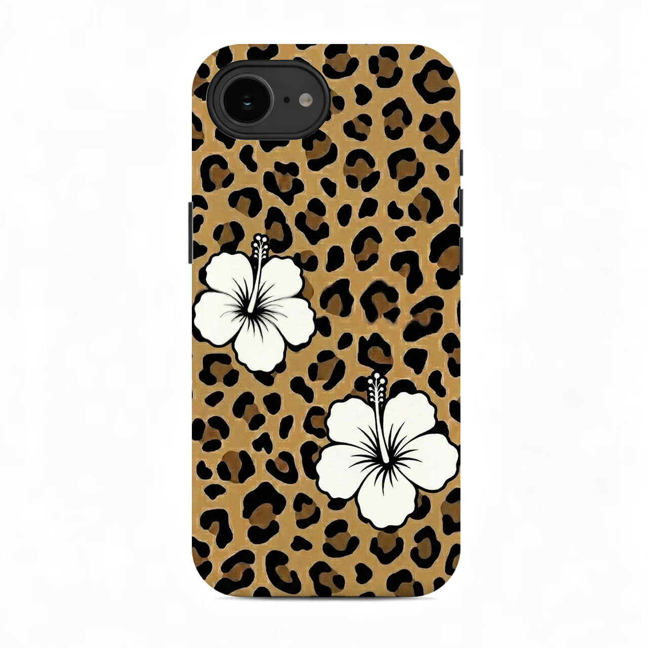 Leopard & Hibiscus Phone Case