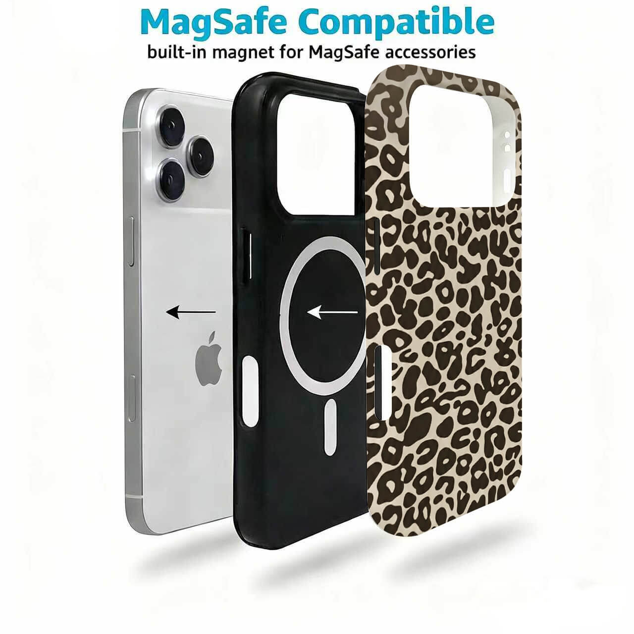 Neutral Leopard Phone Case