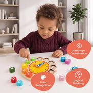 Wooden Learning Clock