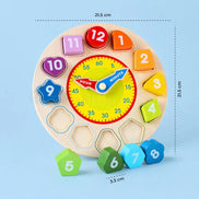 Wooden Learning Clock
