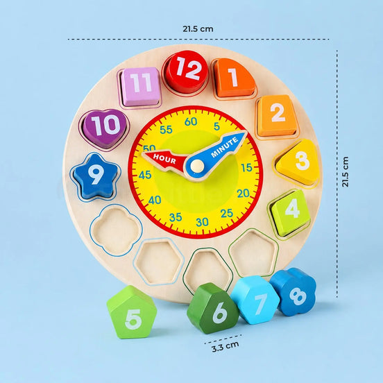 Wooden Learning Clock