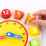 Wooden Learning Clock