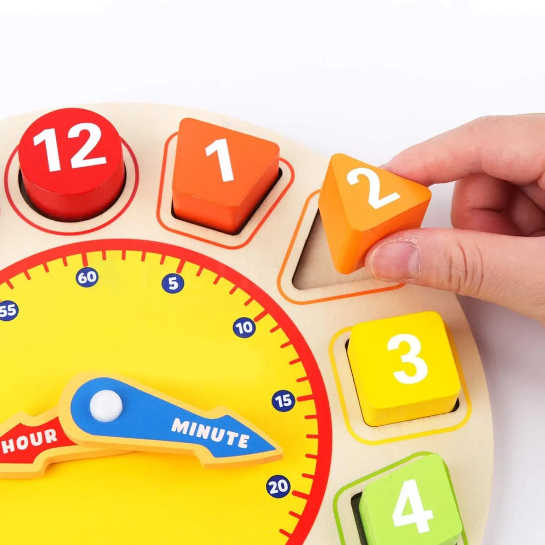 Wooden Learning Clock