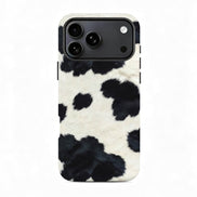 Black & White Cow Print Phone Case