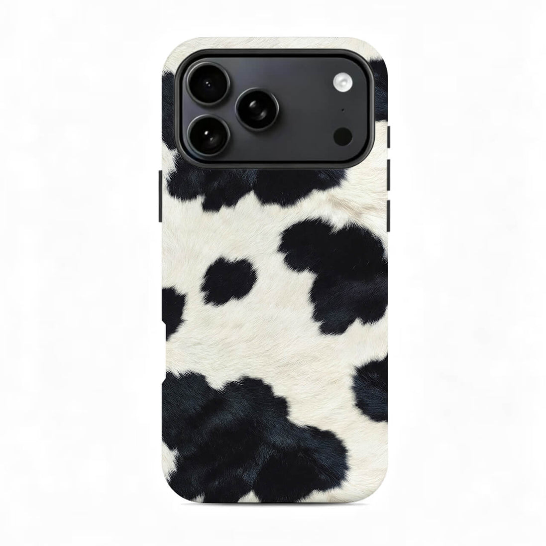 Black & White Cow Print Phone Case