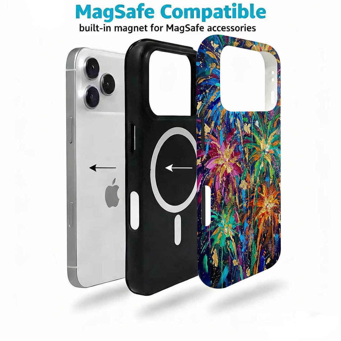 Abstract Fireworks Phone Case