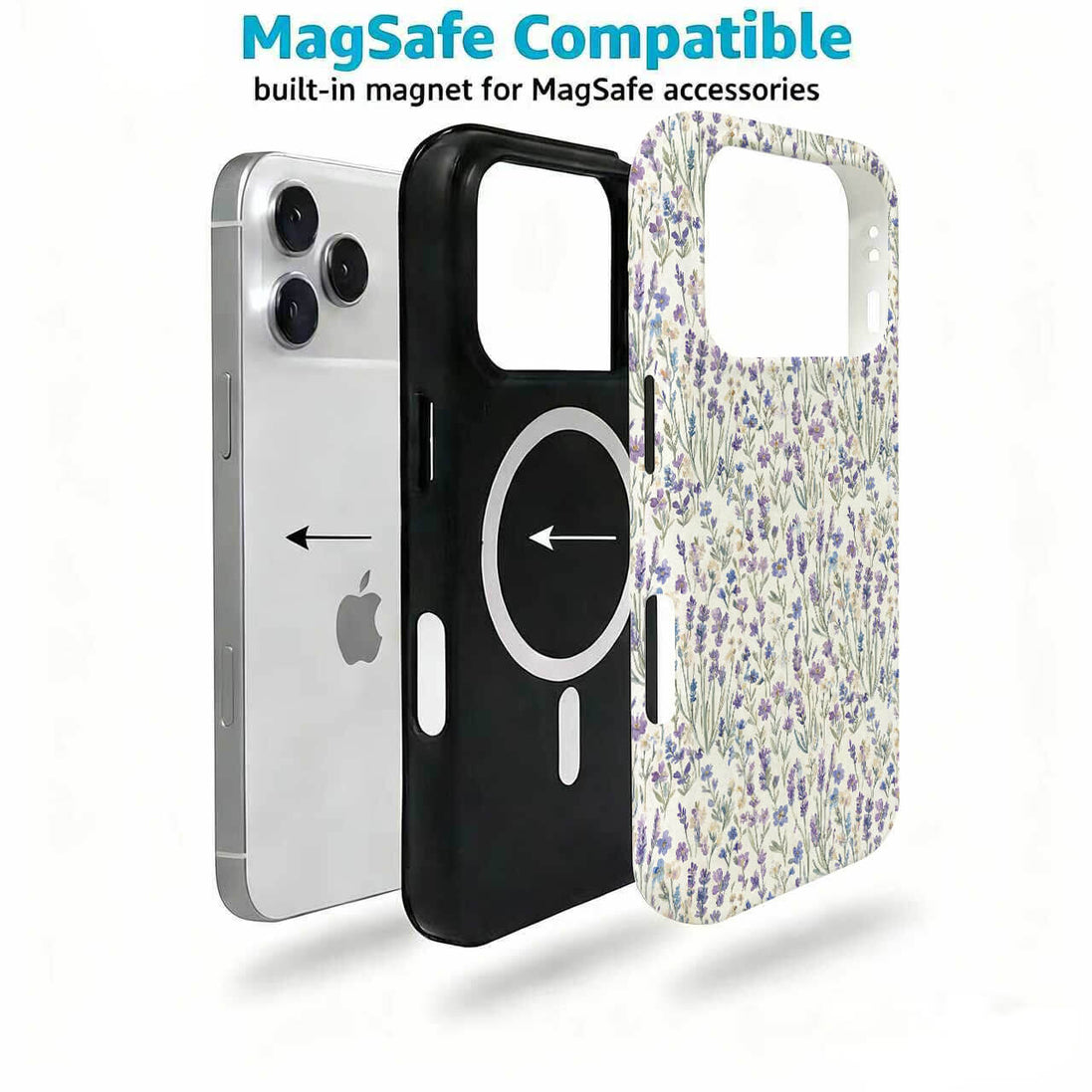 Lavender Pattern Phone Case