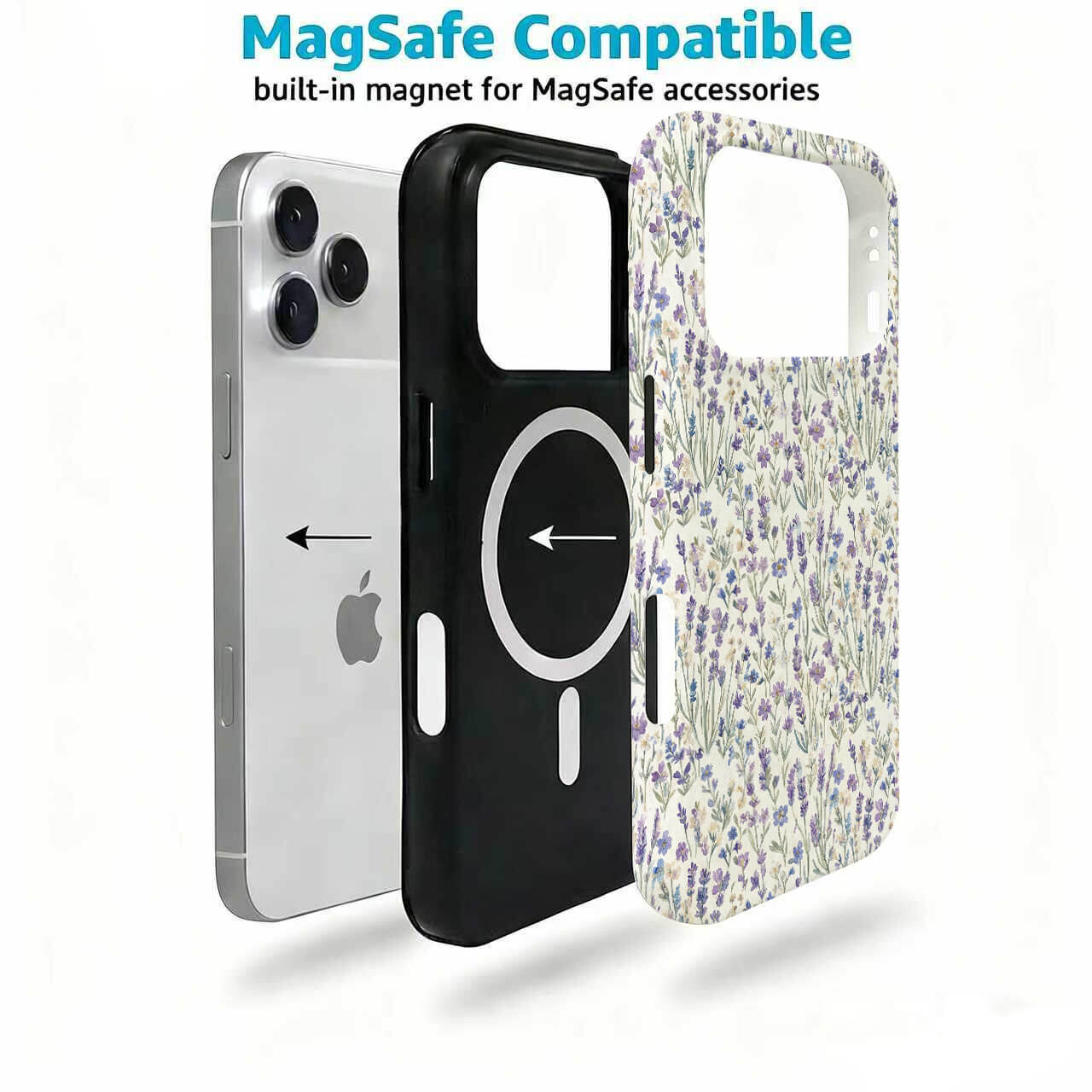 Lavender Pattern Phone Case