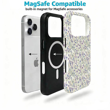 Lavender Pattern Phone Case