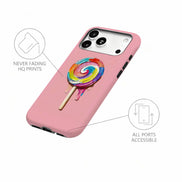Rainbow Lollipop iPhone Case