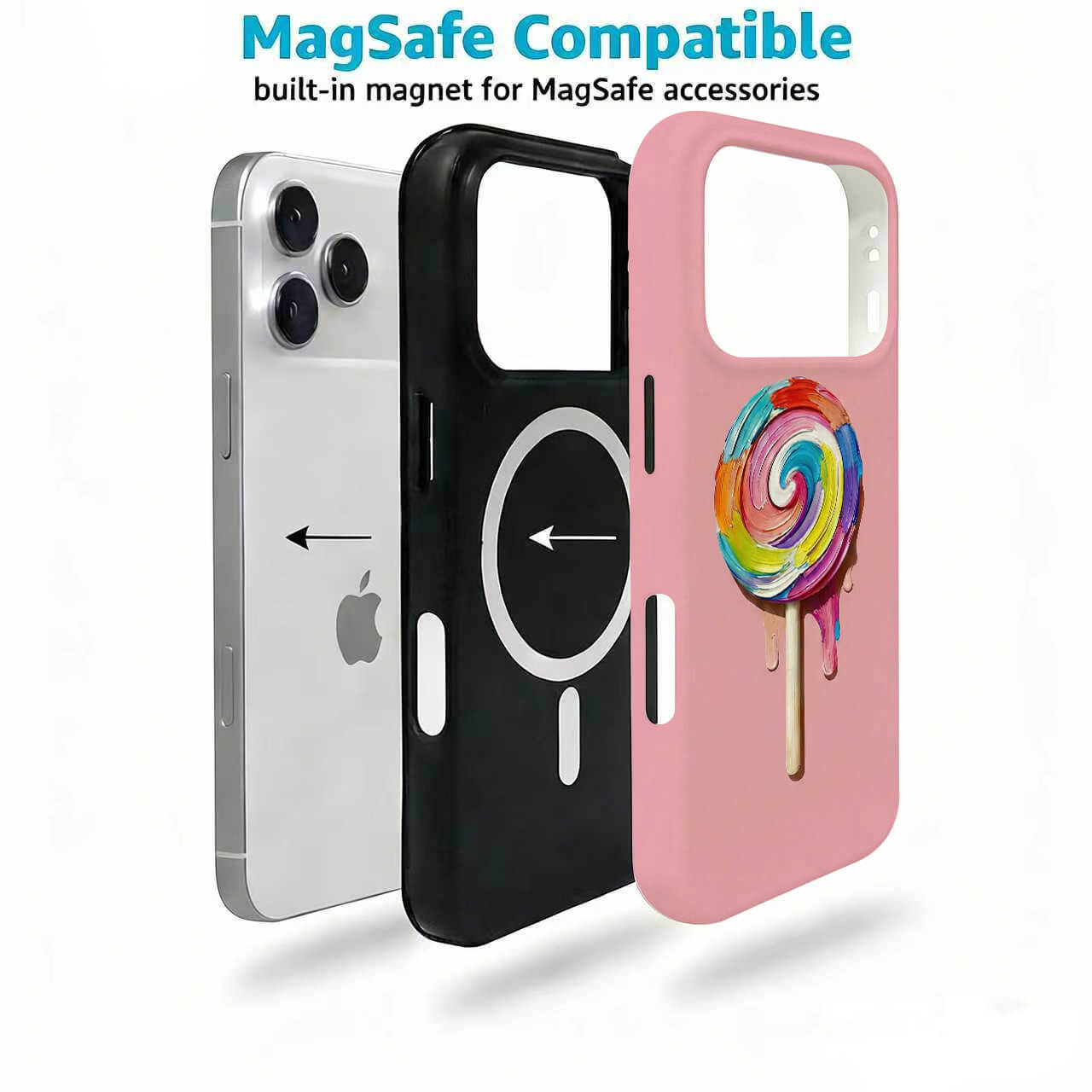 Rainbow Lollipop iPhone Case