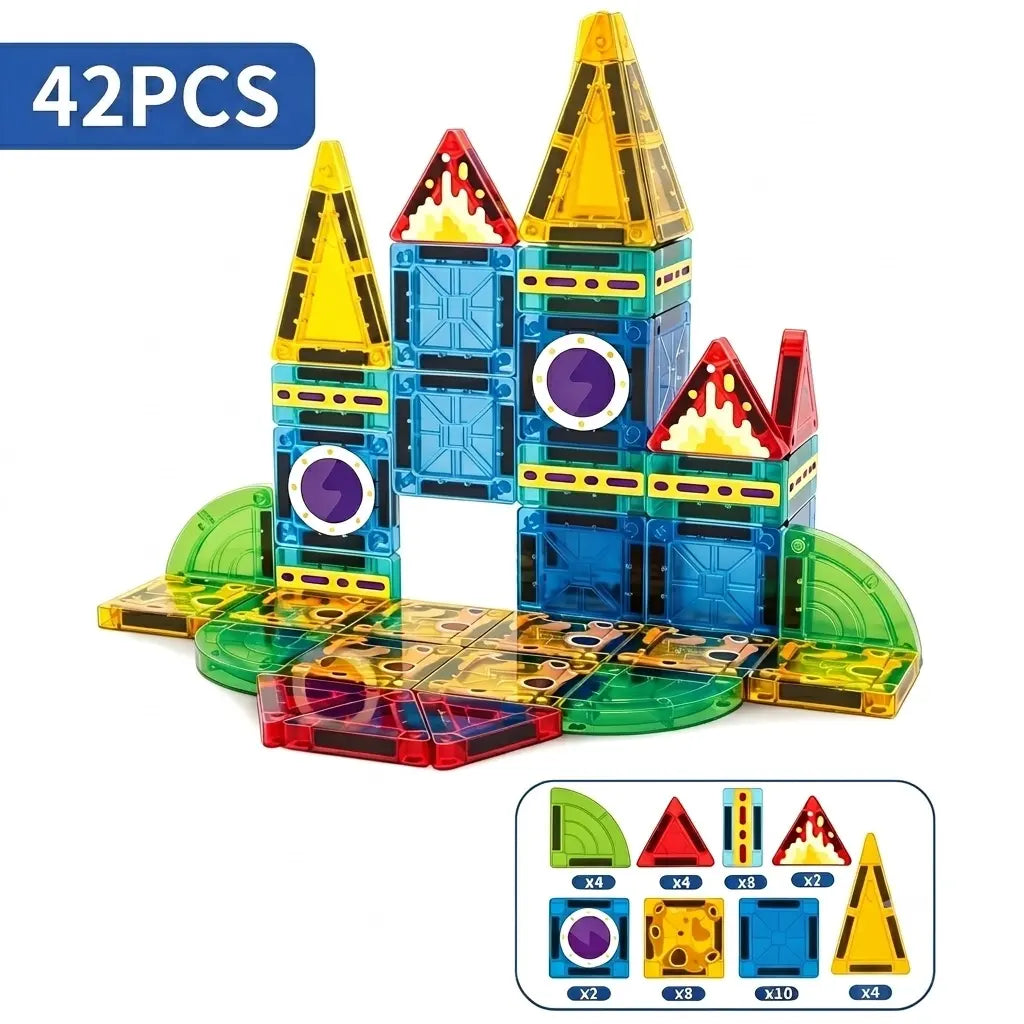 Portable Mini Magnetic Tiles