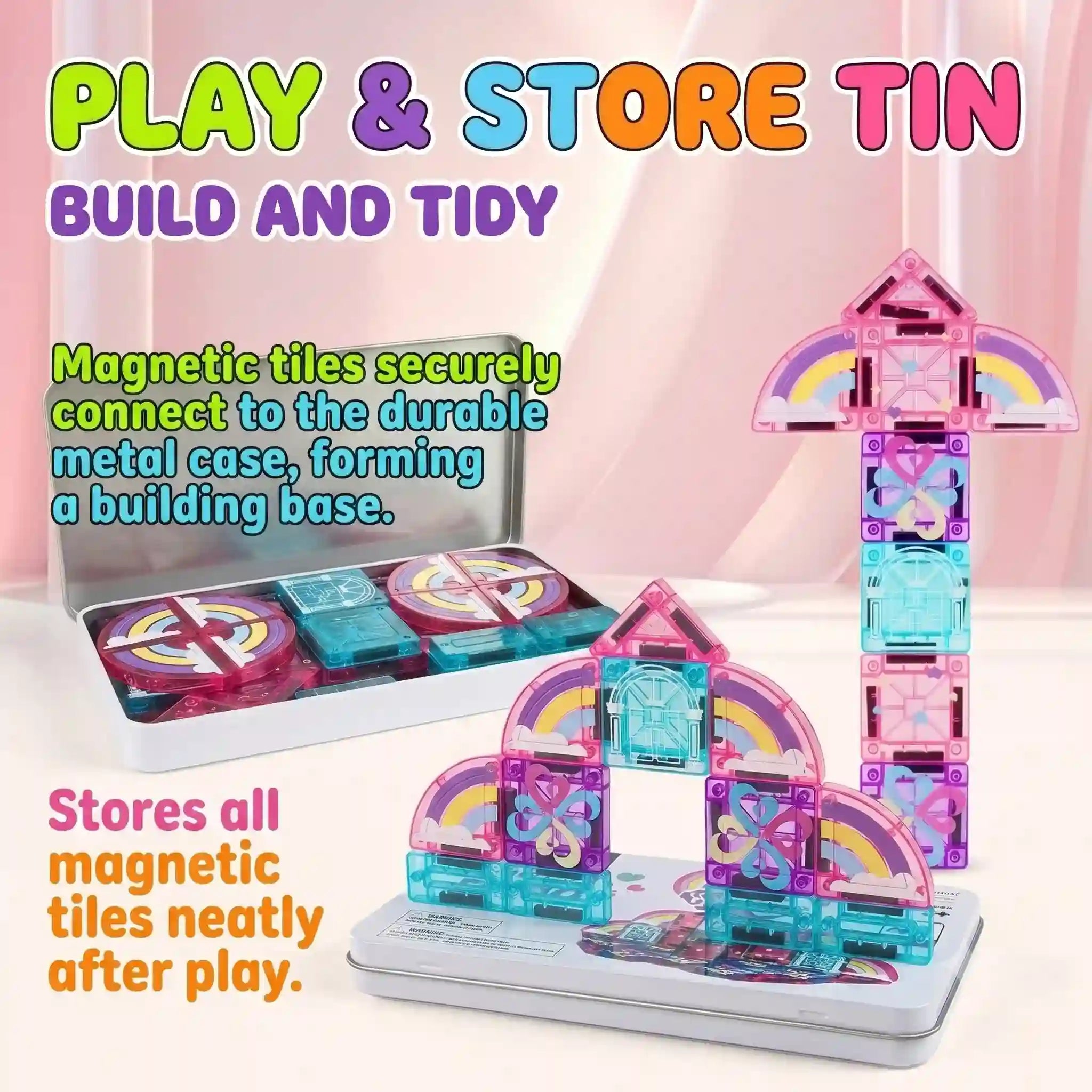 Portable Mini Magnetic Tiles