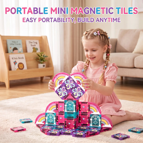 Portable Mini Magnetic Tiles