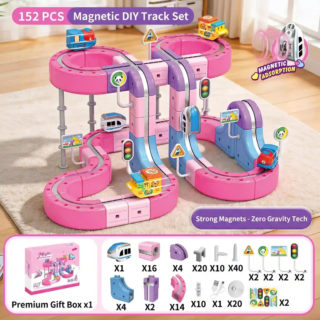 Princess Magnetic Track Set