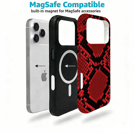 Snakeskin Print Phone Case