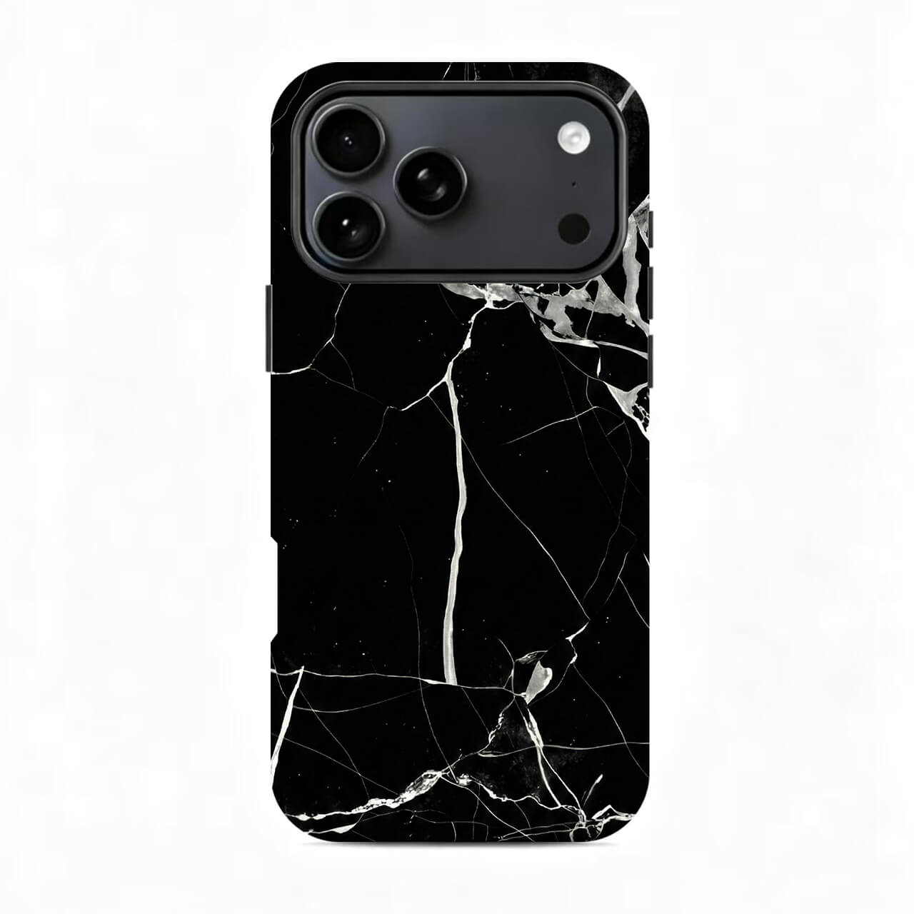 Black Marble iPhone Case