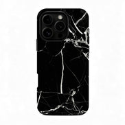 Black Marble iPhone Case