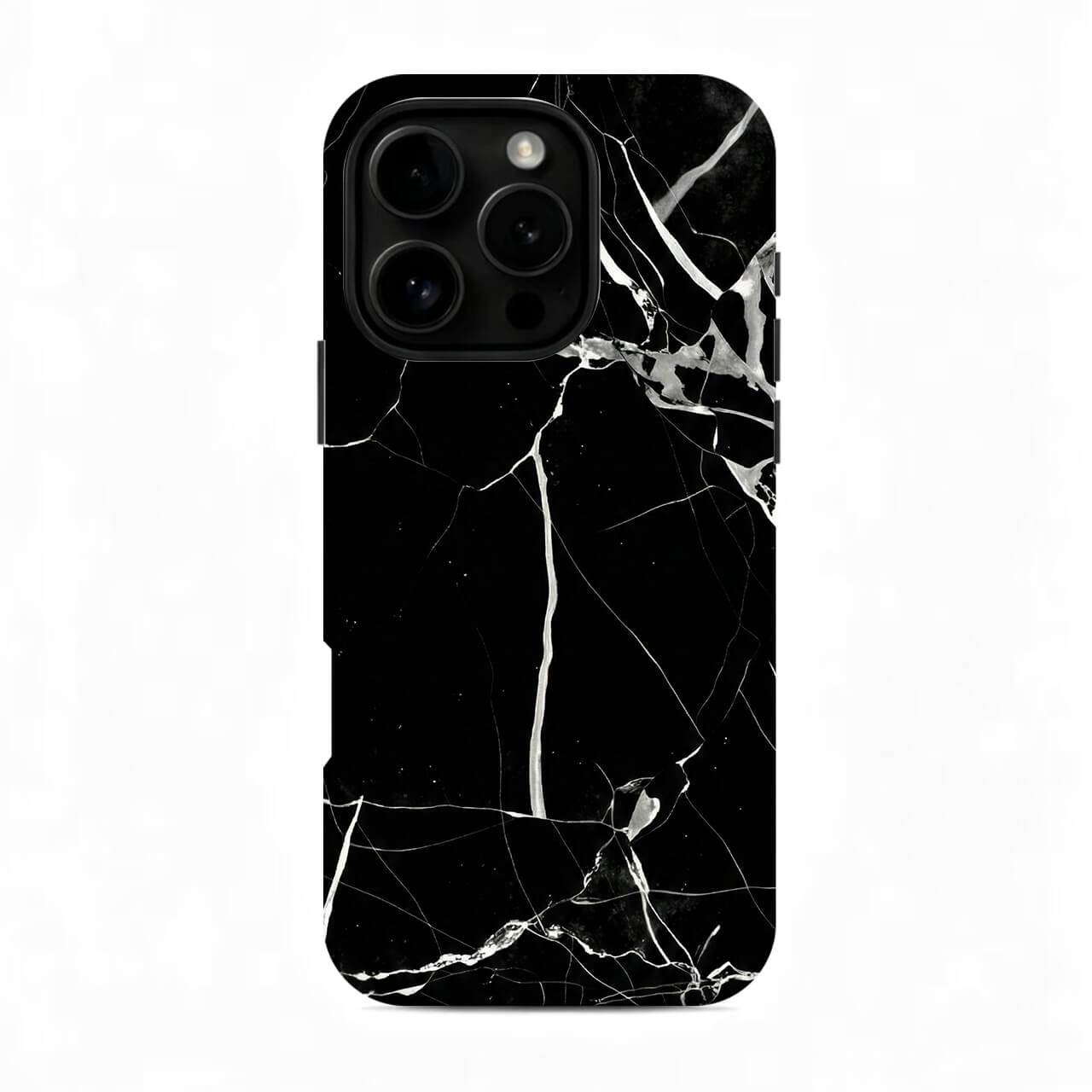 Black Marble iPhone Case