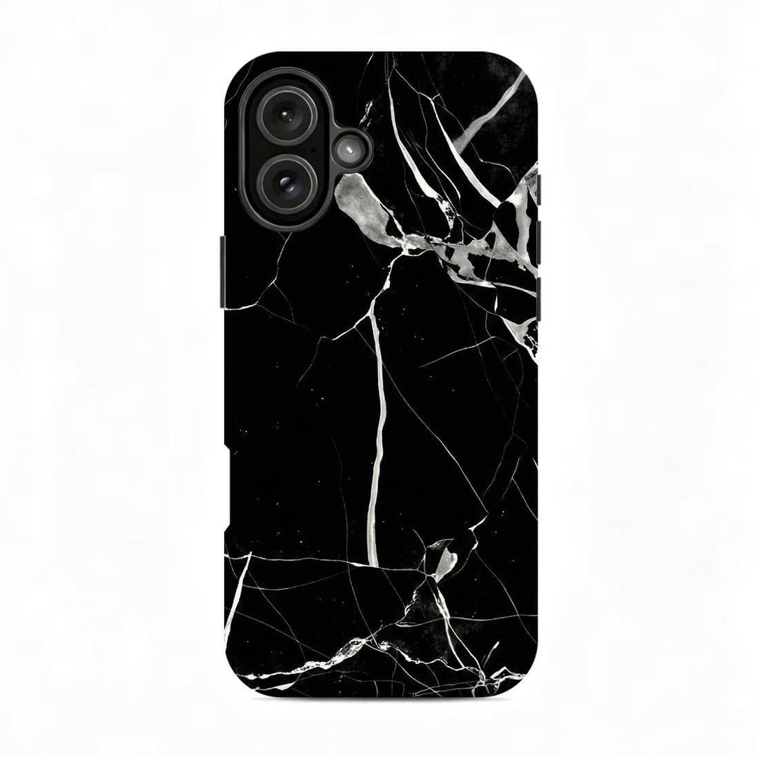Black Marble iPhone Case