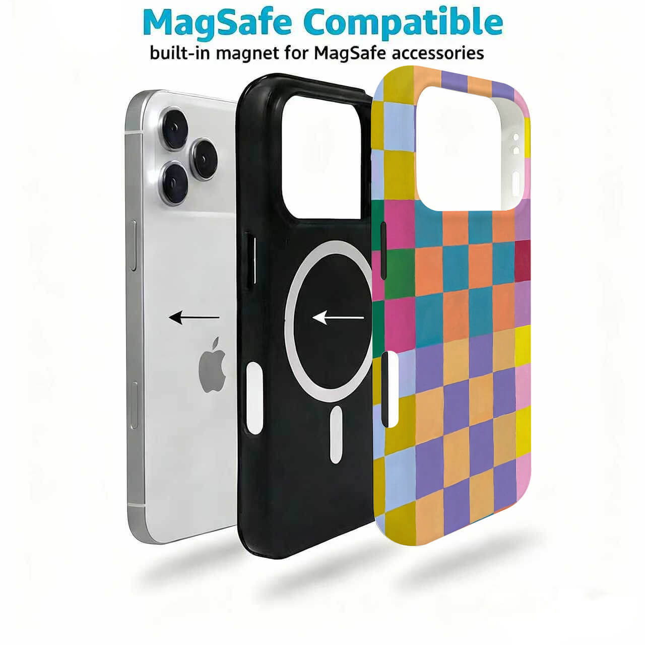 Pastel Checkerboard Phone Case