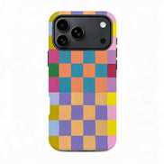 Pastel Checkerboard Phone Case