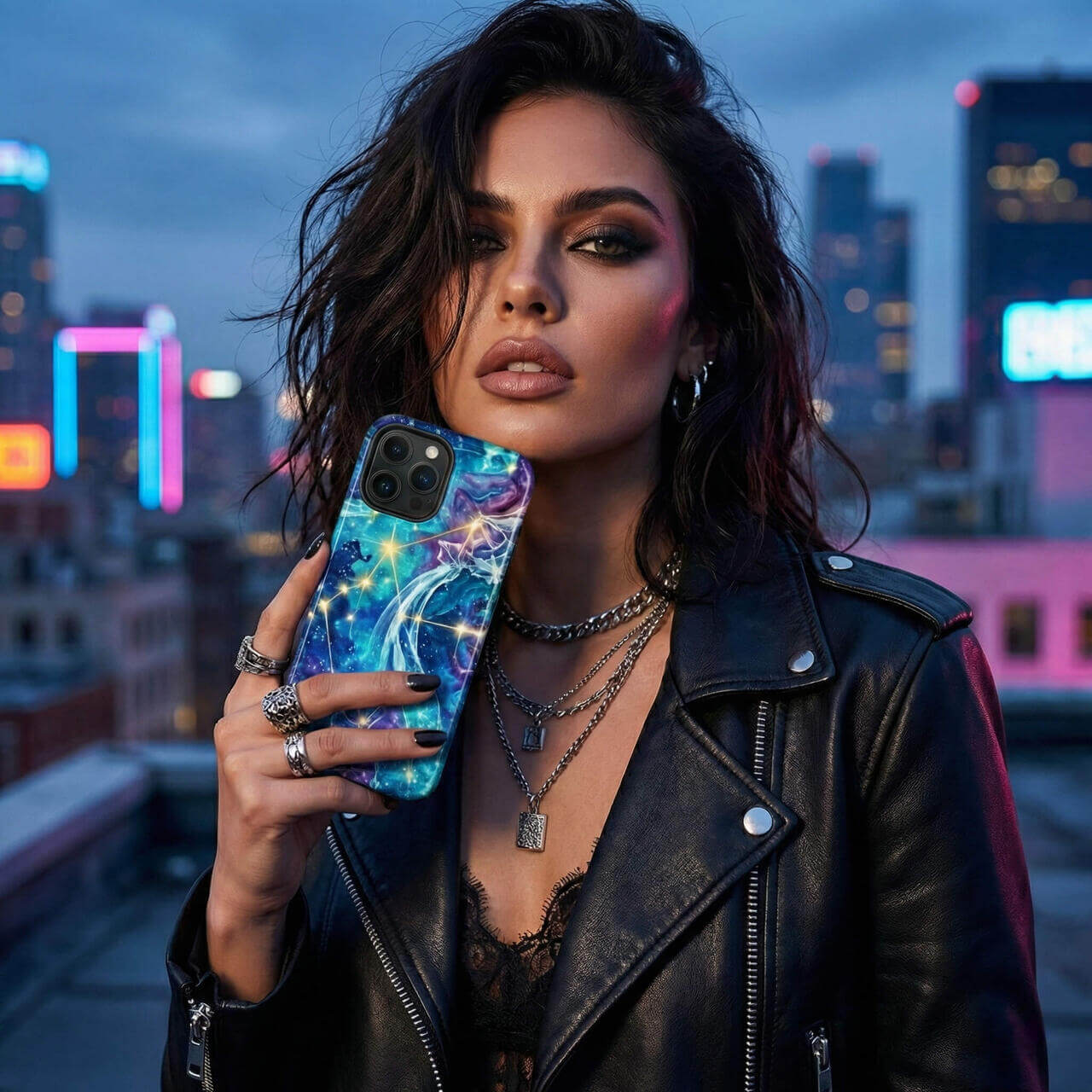 Aquarius Zodiac Phone Case